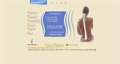 Desktop Screenshot of bretagne-chiropratique.com